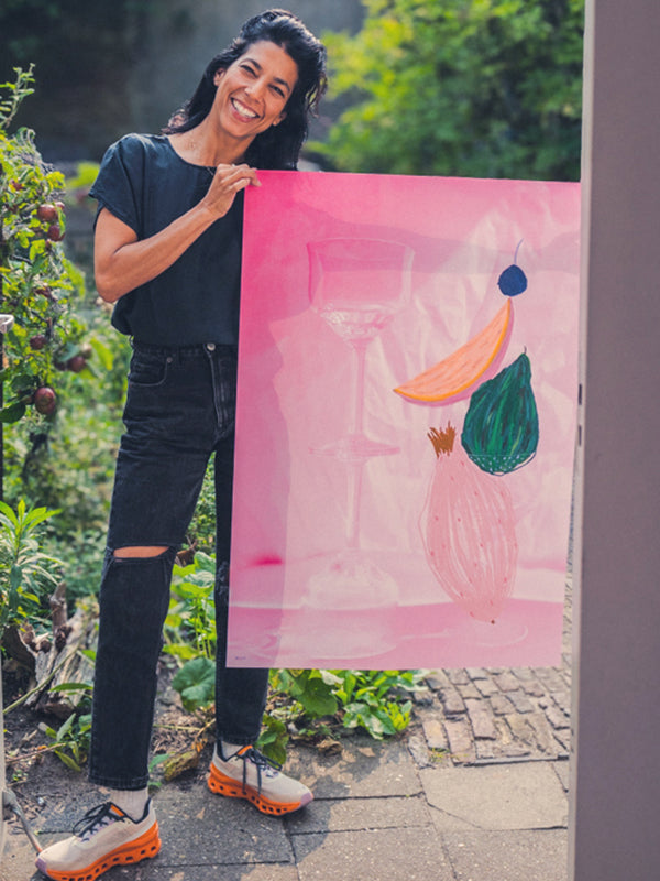 Stacking Fruits 70x100cm