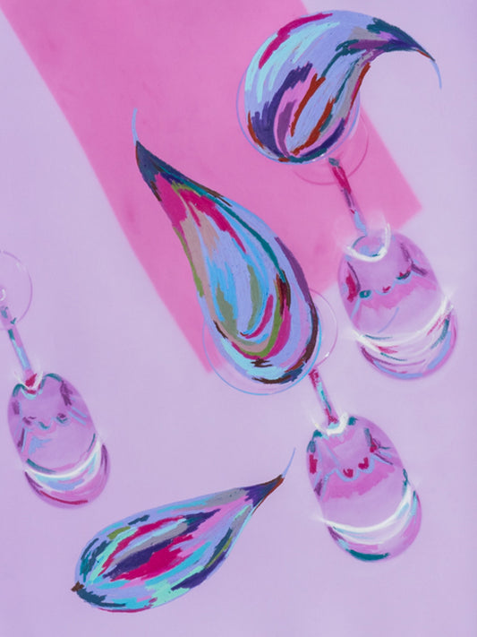 My Eggplants  50x70cm