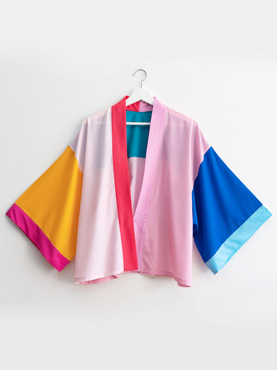 Kimono Art | Color Block Short
