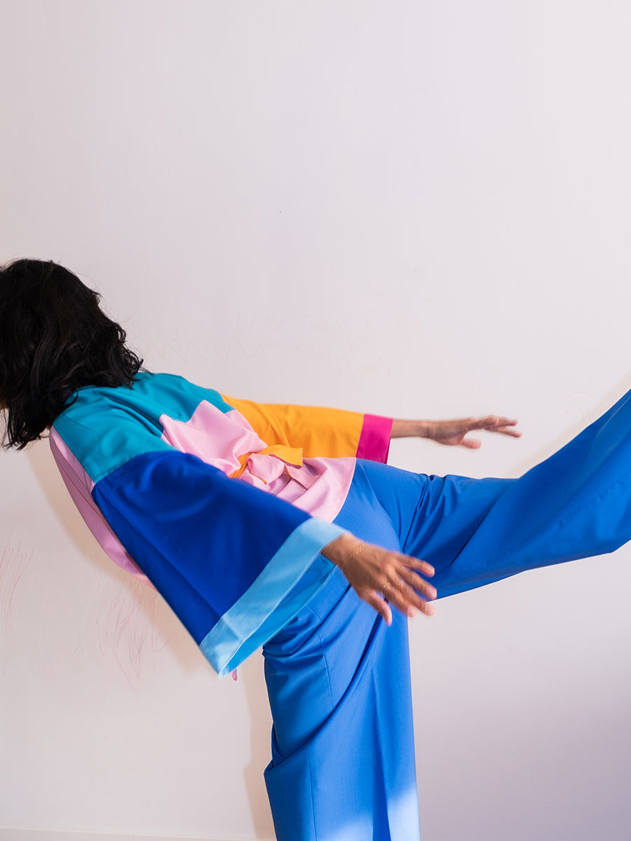 Kimono Art | Color Block Short