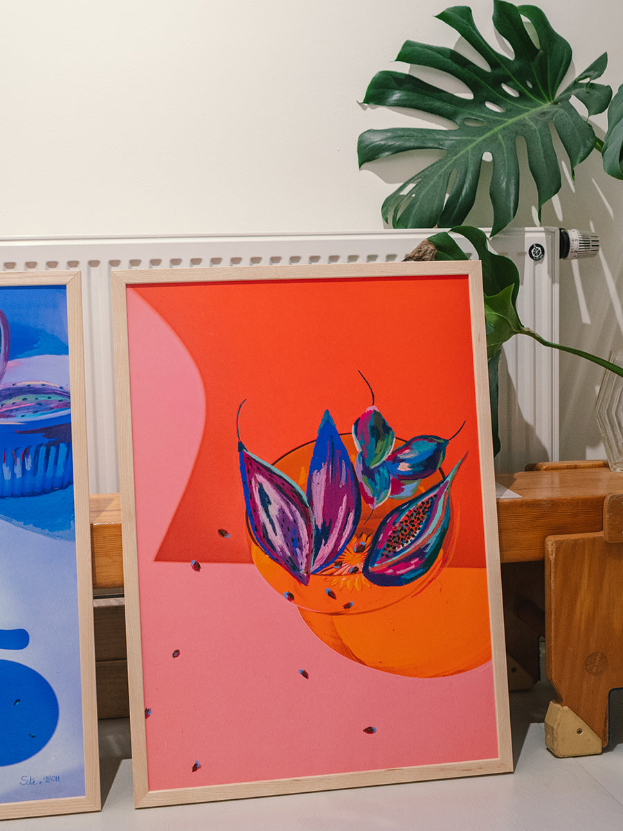 Papaya and Figs 50x70cm