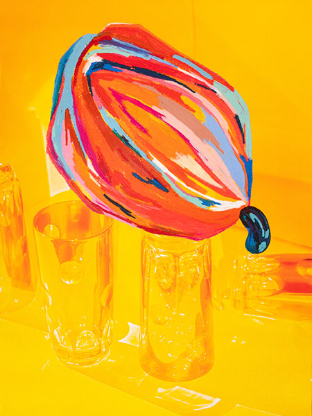 Cashew Heart  70x100cm