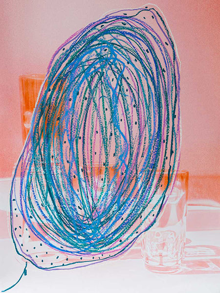 Close Your Eyes and Feel II . 50x70cm