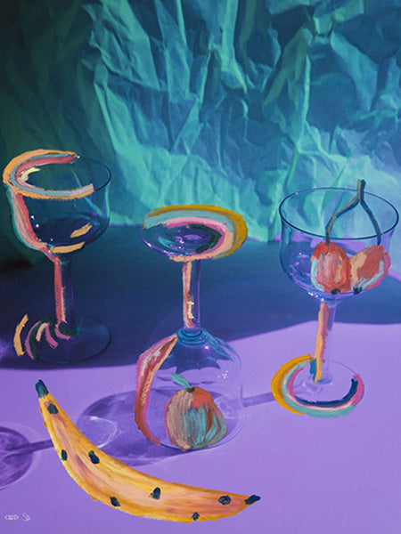 Banana Pina Colada 30x40cm