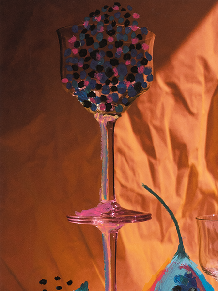 Papaya Blues 30x40cm