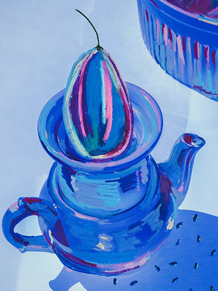 Blue Light 50x70cm