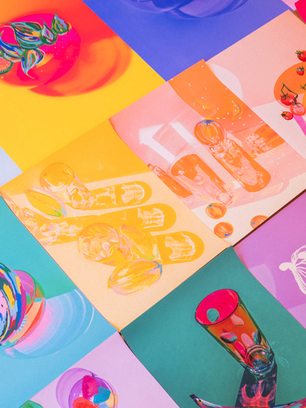 Fluor Fruits  70x100cm