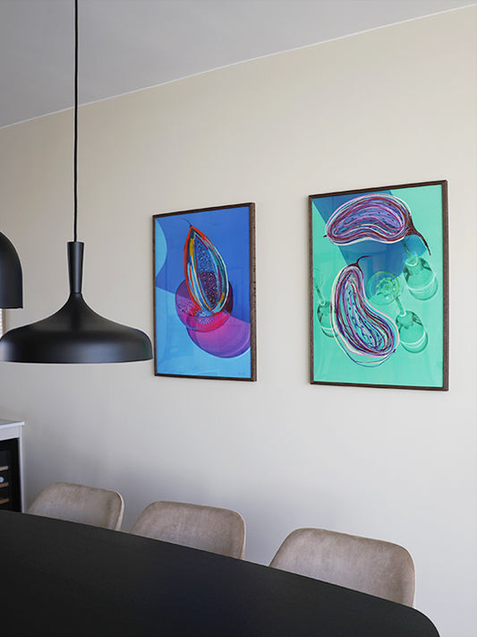 Flying Eggplants | Poster