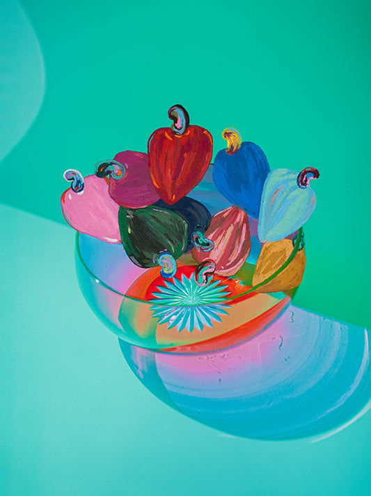 Nine Cashews  70x100cm