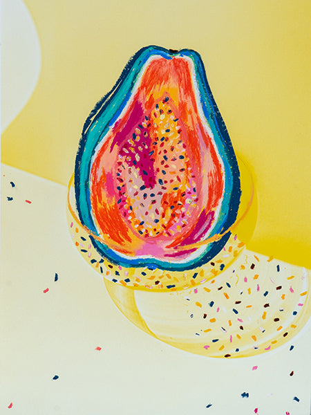 Crazy Guava 30x40cm + Mat 40 x 50cm