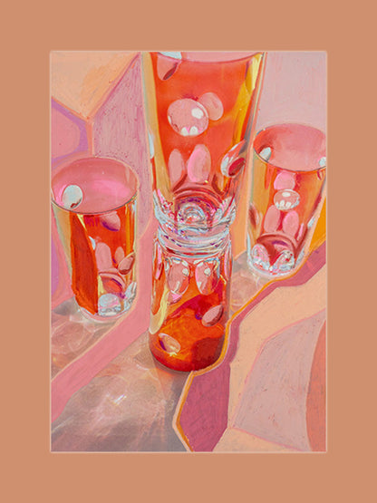 Glasses II  30x40cm
