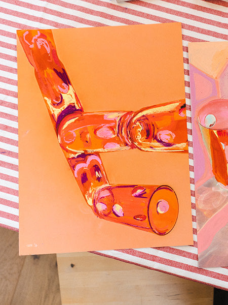 Glasses III  30x40cm
