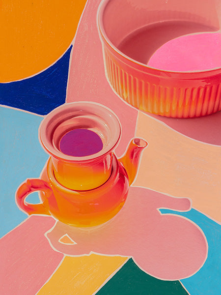 Tea Time  50x70cm