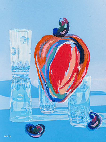 Strawberry-Cashew  30x40cm