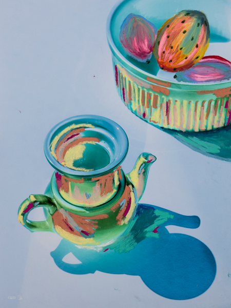 Imaginary Fruit Bowl 30x40cm